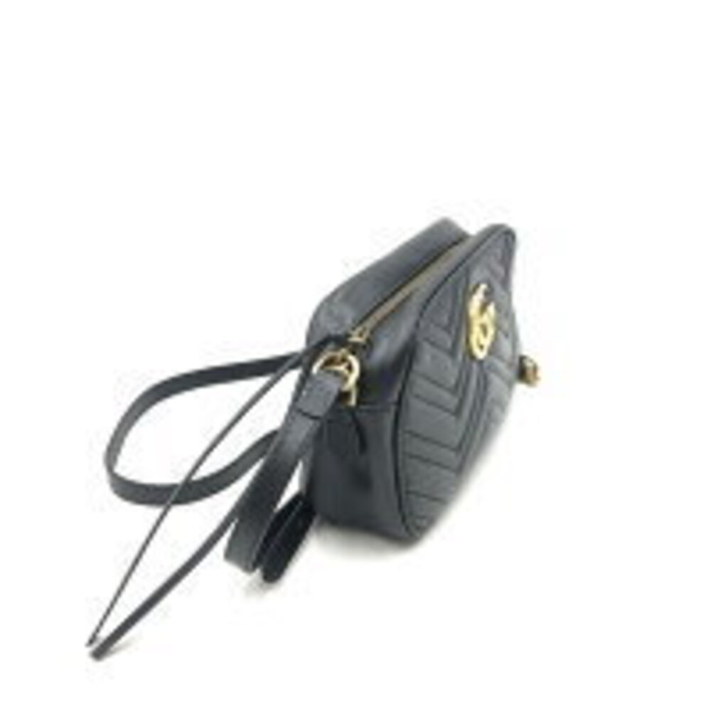 Gucci GG leather Marmont shoulder bag - Picture 4 of 10